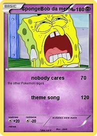 Image result for Pokemon Card Memes Spongebob