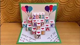 Image result for Happy New Year Pop Up Cards