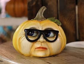 Image result for Pumpkin with Glasses