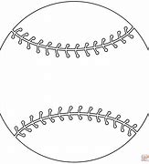 Image result for Baseball Bat and Ball Coloring Page