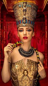 Image result for Nefertiti Makeup