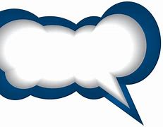 Image result for Image of a Blue Text Bubble No Background