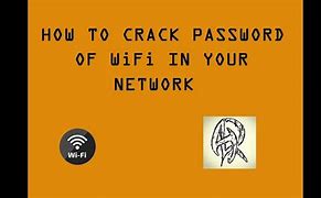 Image result for Crack Wifi Password