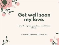 Image result for Get Well Soon My Love Meme