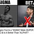 Image result for Sigma Male Lighting Cigar Meme