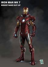 Image result for Iron Man Nanotech Armor