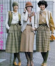 Image result for 70s Japan Fashion