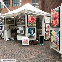 Image result for Art Vendor Booth