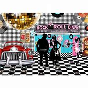 Image result for 50s Rock'n Roll Theme