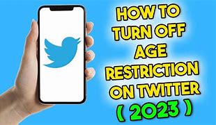 Image result for Twitter Age Restriction Bypass