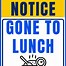 Image result for Lunch Provided Sign