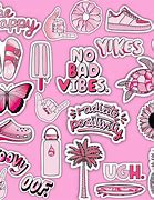 Image result for Aesthetic Laptop Stickers Pink