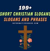 Image result for Creative and Short Christian Slogans