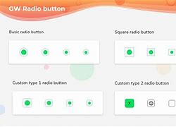 Image result for Types of Radio Buttons