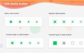 Image result for Square Radio Button
