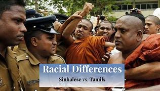 Image result for Tamil vs Sinhalese