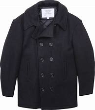 Image result for US Navy Wool Pea Coat
