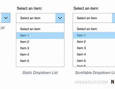 Image result for Drop-Down List