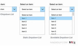 Image result for HTML Drop Down List