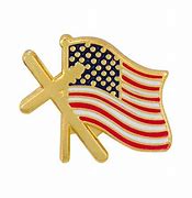 Image result for Gold American Flag Pin