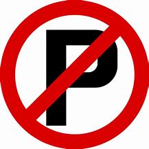 Image result for Red No Parking Sign