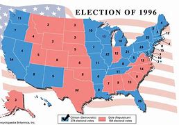 Image result for 1996 Presidential Election