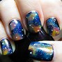 Image result for Galaxy Nail Art Designs