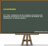 Image result for covachuela
