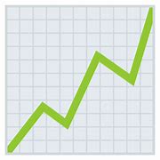 Image result for Chart Rise Emoji PNG iOS