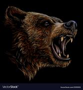 Image result for Angry Bear Vector