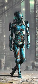 Image result for Futuristic Robot Ninja