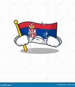 Image result for Serbia Flag with a Angry Face