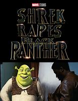 Image result for Dank Meme Shrek Black