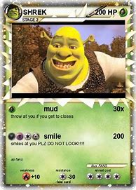 Image result for Pokemon Shrek Birthday Card