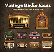 Image result for Vintage Radio Illustration