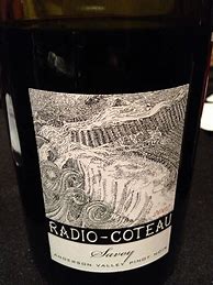 Image result for Radio Coteau Pinot Noir Savoy