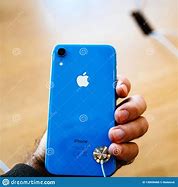 Image result for iPhone XR Blue in Hand