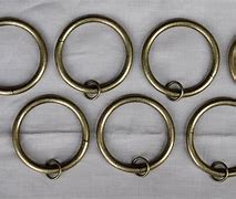 Image result for Metal Drapery Rings