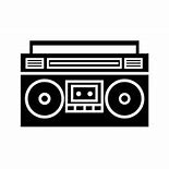 Image result for Boombox Outline