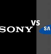 Image result for Samsung vs Sony Menu TV