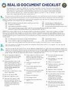 Image result for Oklahoma Real ID Checklist