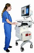 Image result for Medical Equipment Cart with Monitor