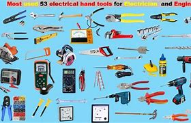 Image result for Electrical Tools and Equipment List