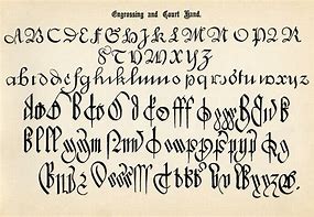 Image result for Fonts for the Olden Times