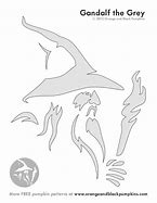 Image result for Gandalf Pumpkin Stencil