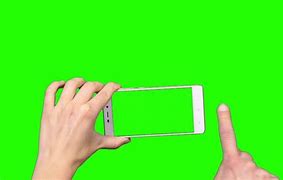 Image result for Holding Phone 2 Hands Greenscreen