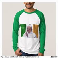 Image result for Pope Portrait Shirt