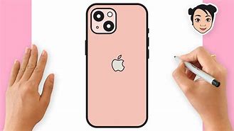 Image result for How to Draw Red iPhone 13-Screen