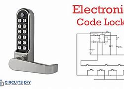 Image result for Electronic Lock Circuit Diagram