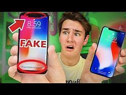 Image result for Real vs Fake iPhone X Box